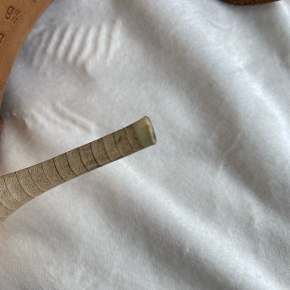 Kate Spade Red and Brown Heels with T-Strap Design - Picture 7 of 14